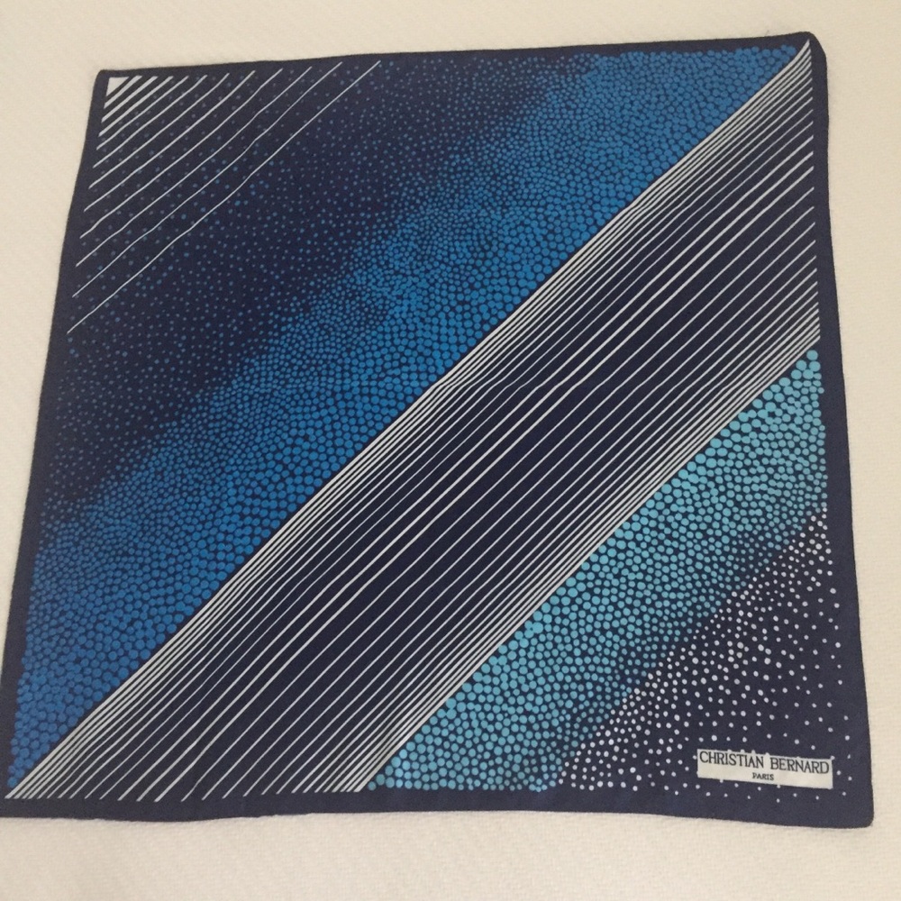 Christian Bernard Scarf 26” by 26”